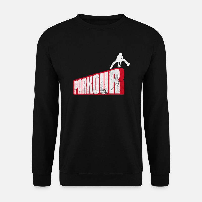 Parkour - Unisex Sweatshirt - black