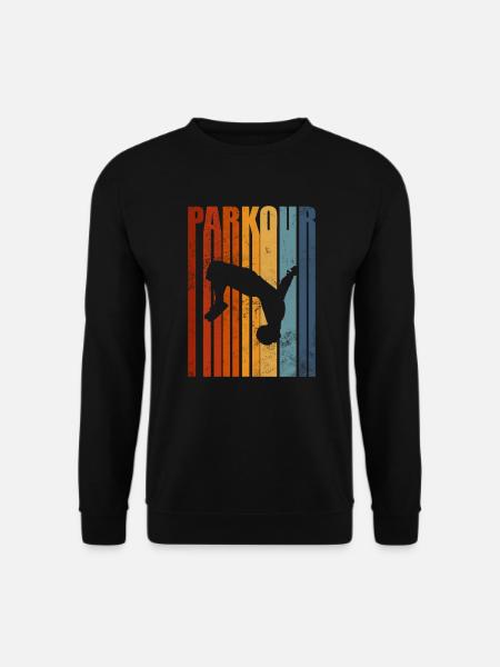 Parkour - Sweat-shirt Unisexe - noir
