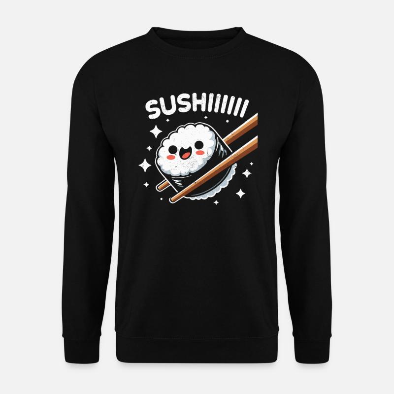 sushi - Sweat-shirt Unisexe - noir