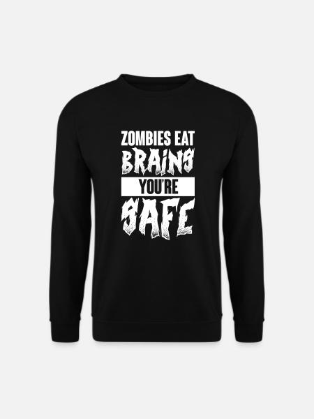 Zombie Zombie-Jäger Zombieapokalypse Geschenk - Unisex Pullover - Schwarz