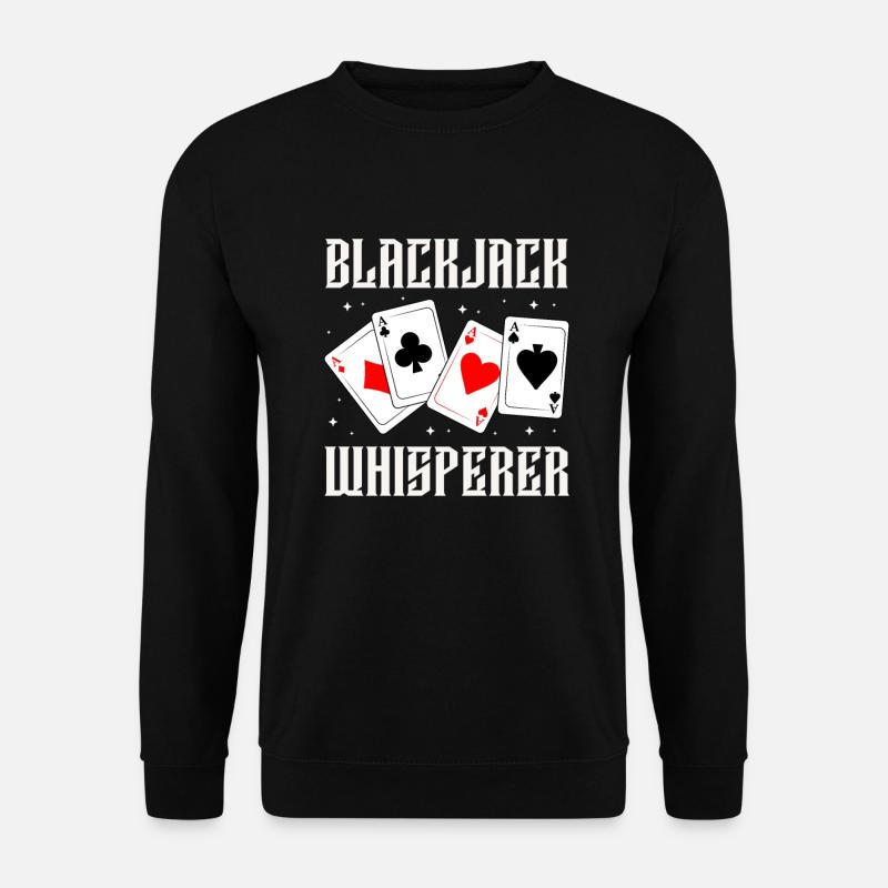 Blackjack - Unisex Sweatshirt - black