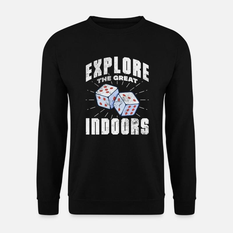 Brettspiel - Unisex Pullover - Schwarz