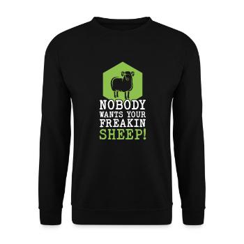 Jeux de société Jeux de société Jeux de nuit Jeux de société Cadeau - Sweat-shirt Unisexe - noir - Devant - Alina (178cm) & Michal (187cm)