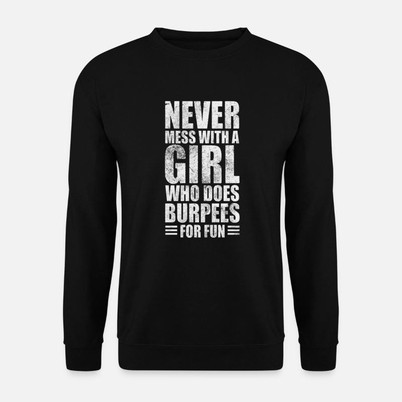Burpees - Unisex Sweatshirt - black