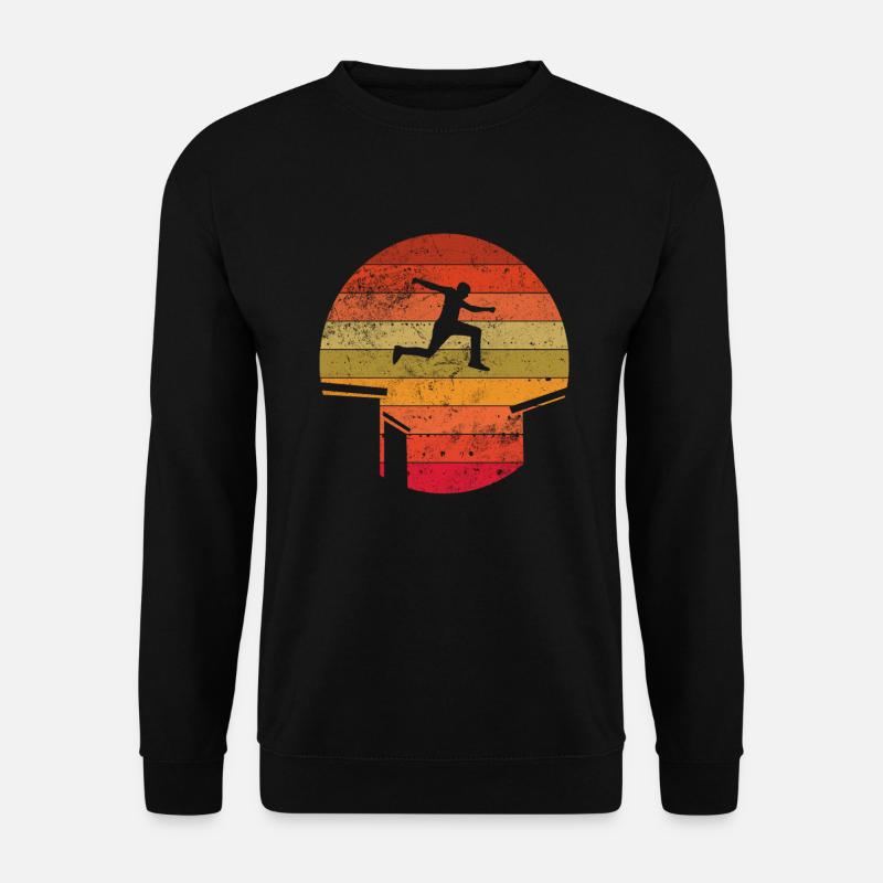Parkour - Unisex Pullover - Schwarz