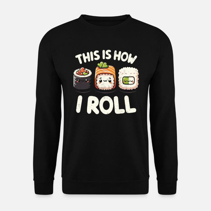Sushi - Unisex Sweatshirt - black