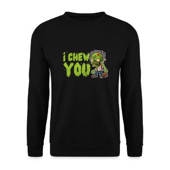 Zombie - Unisex Pullover - Schwarz - Vorne - Alina (178cm) & Michal (187cm)