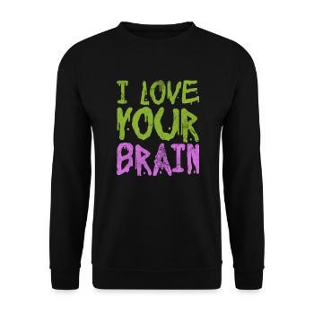 Zombie - Unisex Pullover - Schwarz - Vorne - Alina (178cm) & Michal (187cm)