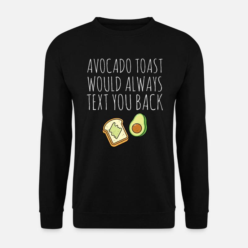 Avocat - Sweat-shirt Unisexe - noir