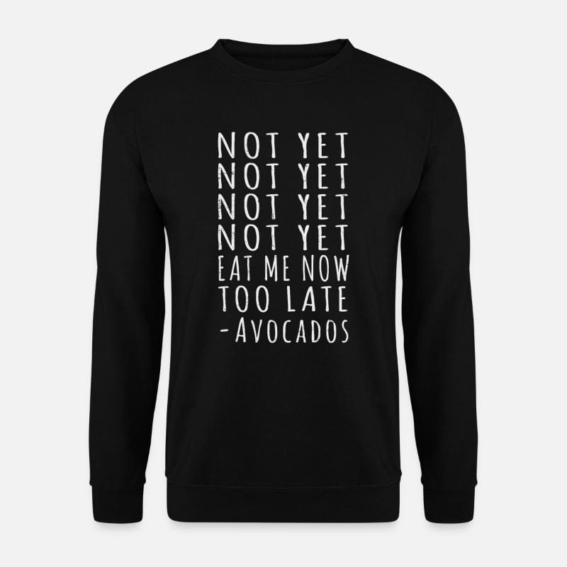 Avocado - Unisex Pullover - Schwarz