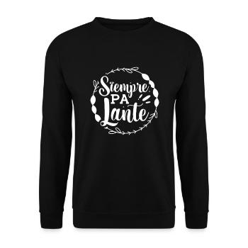 Salsa Dancing Cuba Dance Latino Dance Class Gift - Unisex Sweatshirt - black - Front - Alina (178cm) & Michal (187cm)