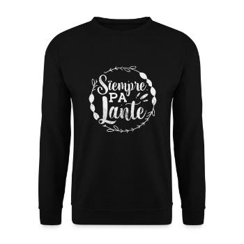 Salsa - Unisex Sweatshirt - black - Front - Alina (178cm) & Michal (187cm)
