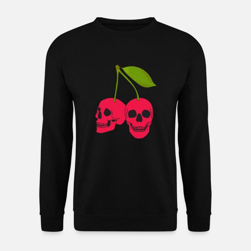 Kirsche Kirschbaum Kirschblüte Frucht Geschenk - Unisex Pullover - Schwarz