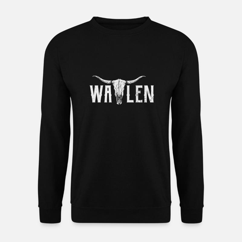 Country - Unisex Pullover - Schwarz
