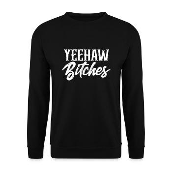 Country Music Countrymusic Geschenk - Unisex Pullover - Schwarz - Vorne - Alina (178cm) & Michal (187cm)