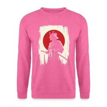 Samouraï Ronin épée guerrier de combat cadeau - Sweat-shirt Unisexe - rose - Devant