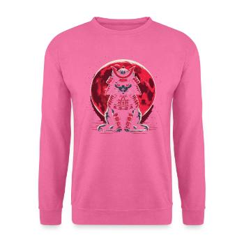 Samouraï Ronin épée guerrier de combat cadeau - Sweat-shirt Unisexe - rose - Devant