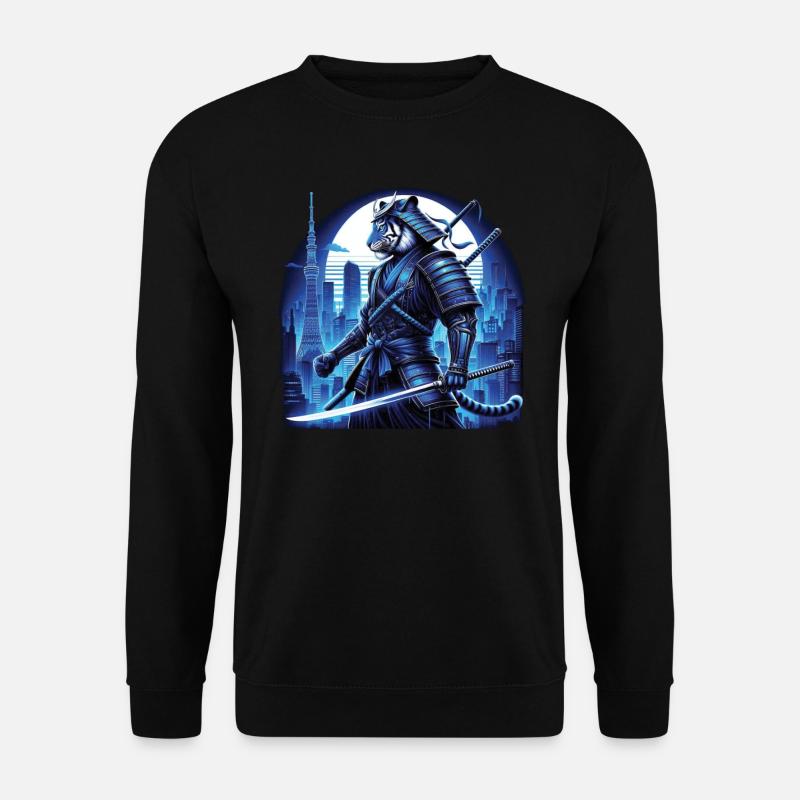 Samurai Ronin Schwertkampf Krieger Geschenk - Unisex Pullover - Schwarz