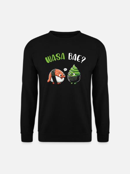 Sushi - Unisex Pullover - Schwarz