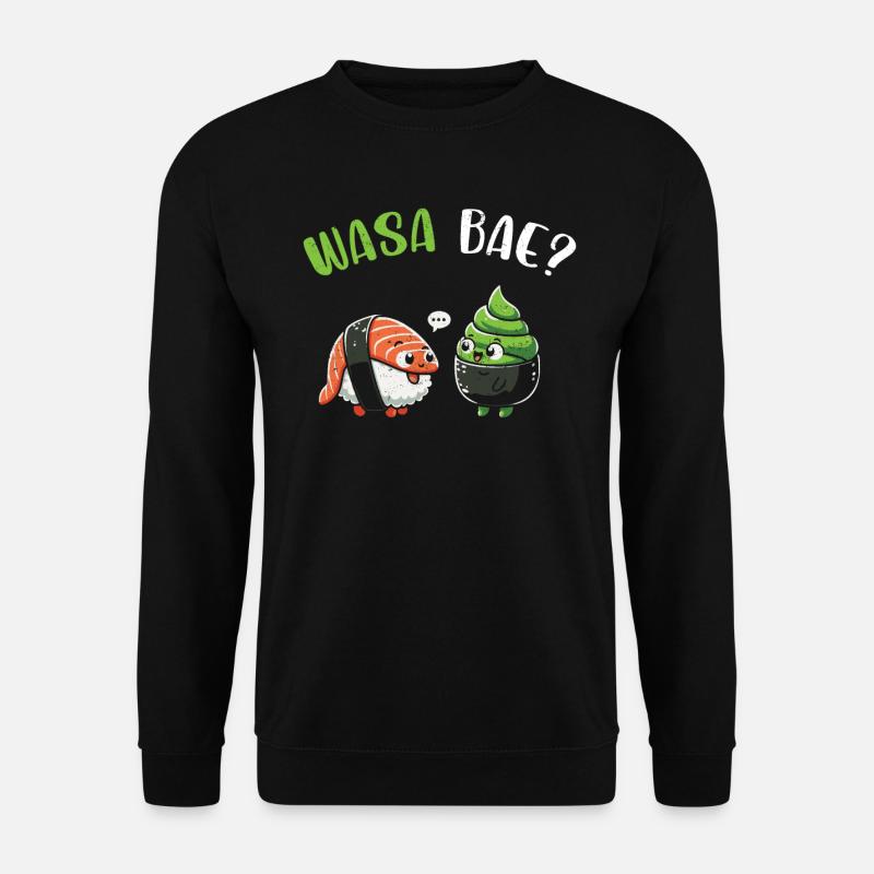 Sushi - Unisex Pullover - Schwarz