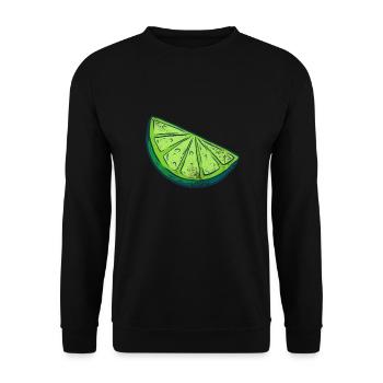 Tequila - Unisex Sweatshirt - black - Front - Alina (178cm) & Michal (187cm)