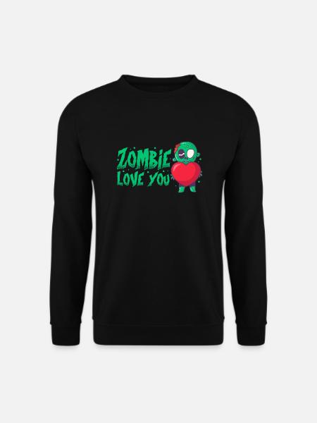 Zombie Zombie-Jäger Zombieapokalypse Geschenk - Unisex Pullover - Schwarz