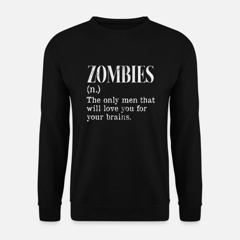 Zombie - Unisex Pullover - Schwarz