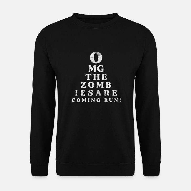 Zombie - Unisex Pullover - Schwarz
