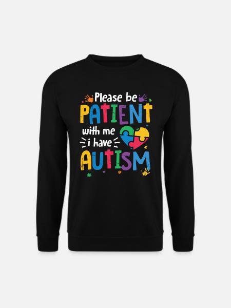Autism - Unisex Sweatshirt - black