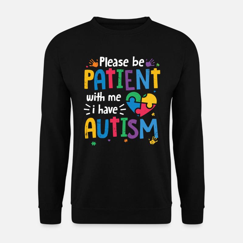 Autism - Unisex Sweatshirt - black