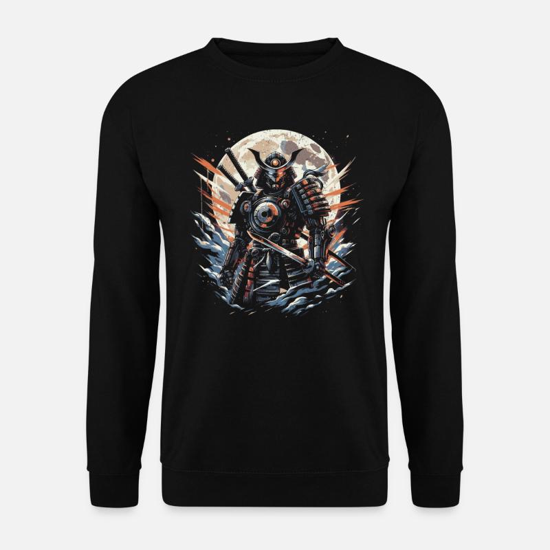 Samurai - Unisex Pullover - Schwarz