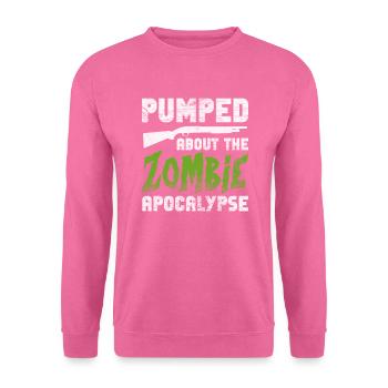 Zombie - Unisex Pullover - Pink - Vorne