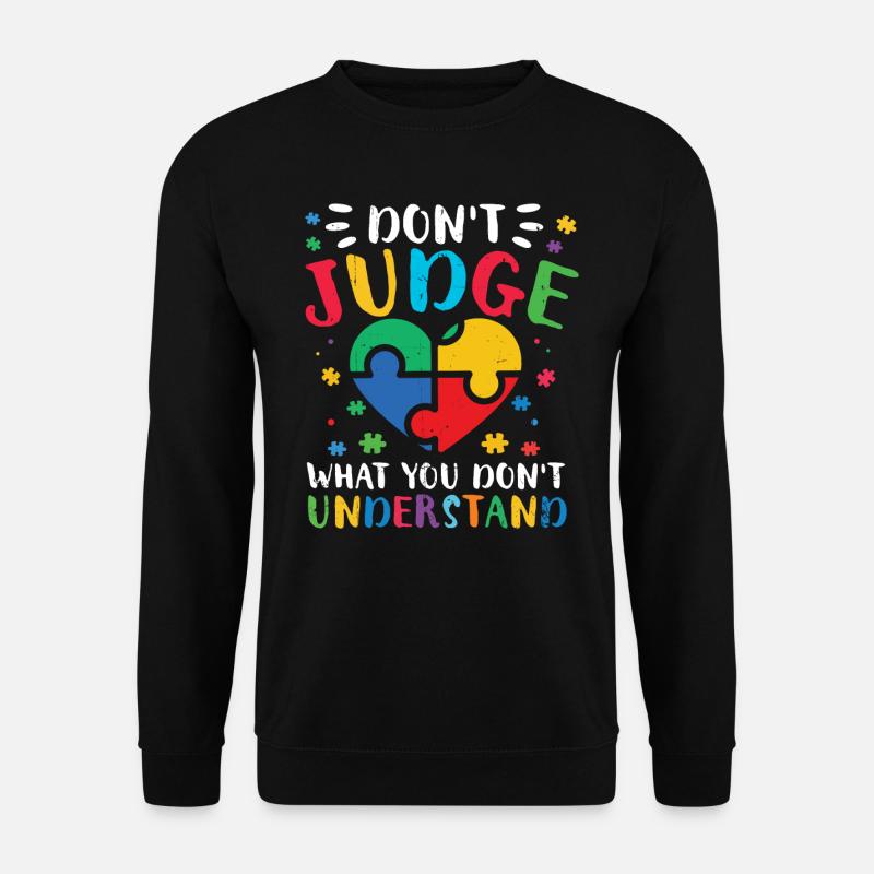 Autism - Unisex Sweatshirt - black