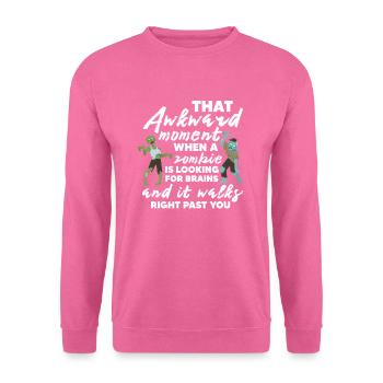 Zombie Zombie-Jäger Zombieapokalypse Geschenk - Unisex Pullover - Pink - Vorne