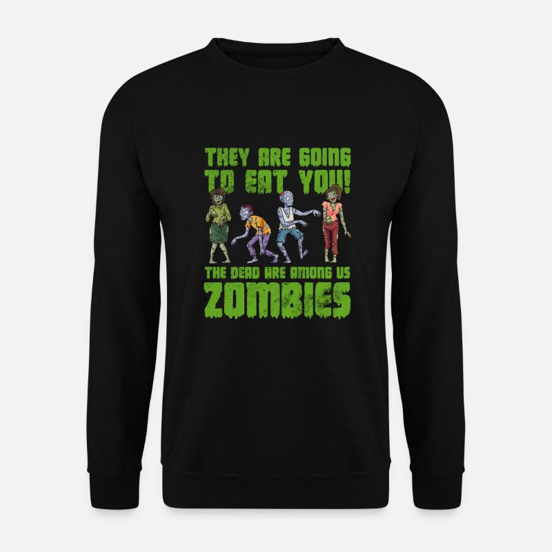 Zombie - Unisex Pullover - Schwarz