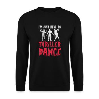 Zombi - Sweat-shirt Unisexe - noir - Devant - Alina (178cm) & Michal (187cm)