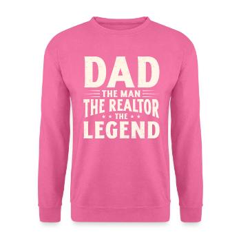 Immobilienmakler - Unisex Pullover - Pink - Vorne