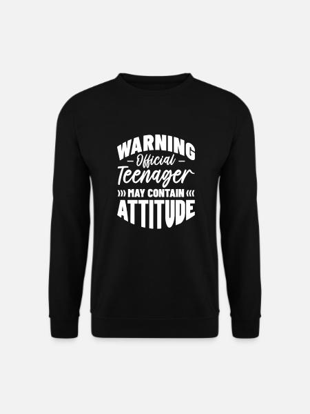 Tiener Tiener Tiener Tieners Teeny Gift - Uniseks sweater - zwart