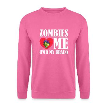 Zombie Zombie-Jäger Zombieapokalypse Geschenk - Unisex Pullover - Pink - Vorne