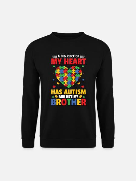 Autismus Awareness Day Autist Geschenk - Unisex Pullover - Schwarz