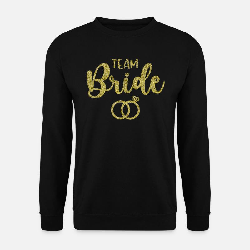 Hen bachelorette party bride - Unisex Sweatshirt - black