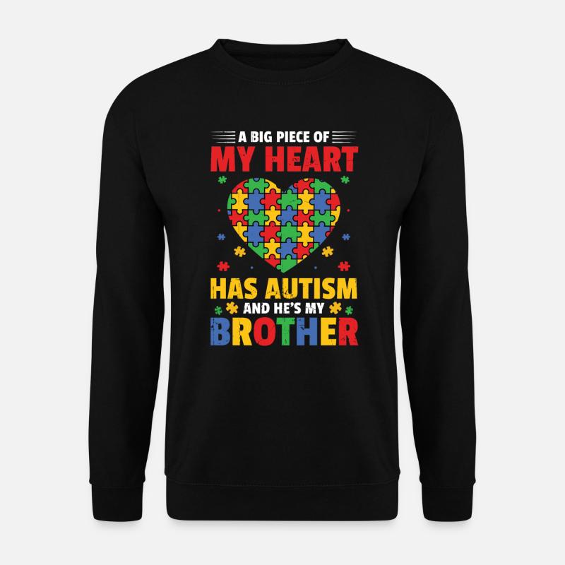 Autism - Unisex Sweatshirt - black