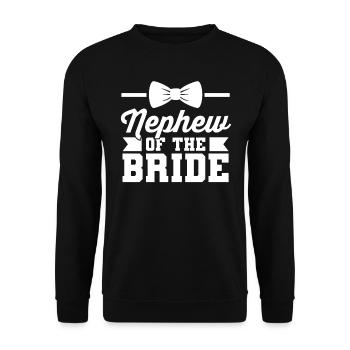 Enterrement de vie de jeune fille de garçon - Sweat-shirt Unisexe - noir - Devant - Alina (178cm) & Michal (187cm)