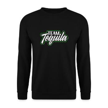Tequila Sunrise Booze Party Mexique Cadeau - Sweat-shirt Unisexe - noir - Devant - Alina (178cm) & Michal (187cm)