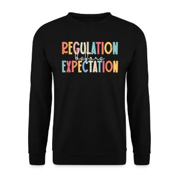 Autisme - Sweat-shirt Unisexe - noir - Devant - Alina (178cm) & Michal (187cm)