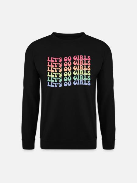 Hen bachelorette party bride - Unisex Sweatshirt - black