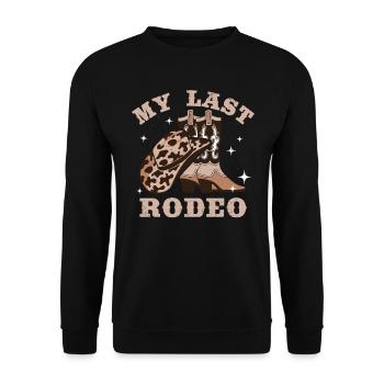 Vieille fille - Sweat-shirt Unisexe - noir - Devant - Alina (178cm) & Michal (187cm)