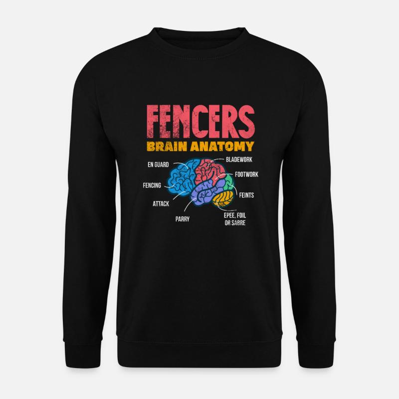 Fencing - Unisex Sweatshirt - black