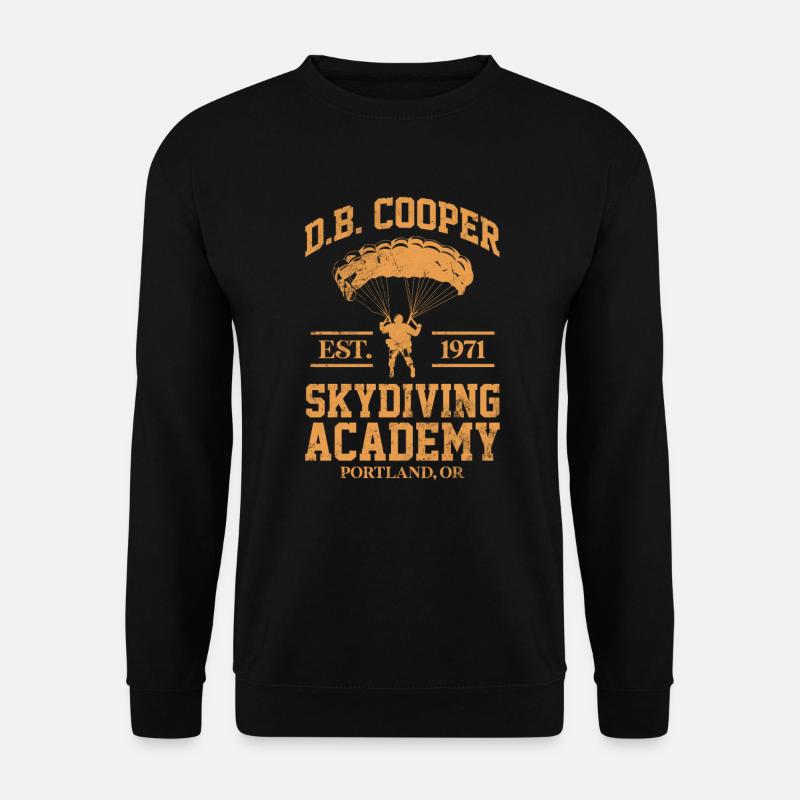 Skydive - Unisex Pullover - Schwarz