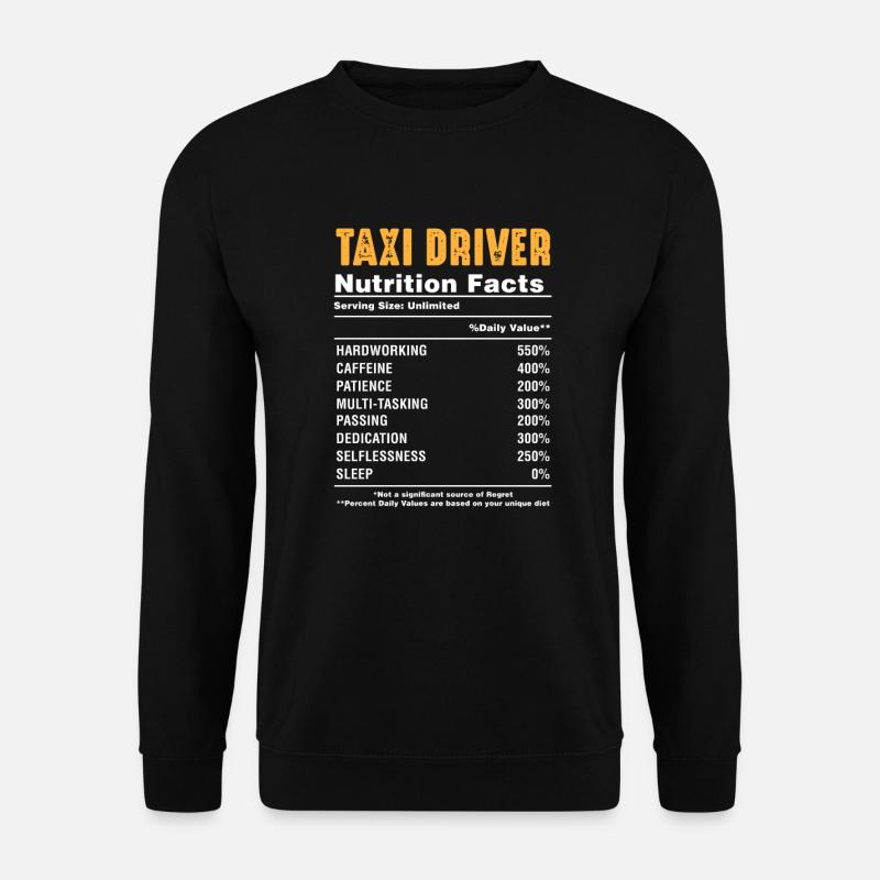 Taxi - Unisex Pullover - Schwarz